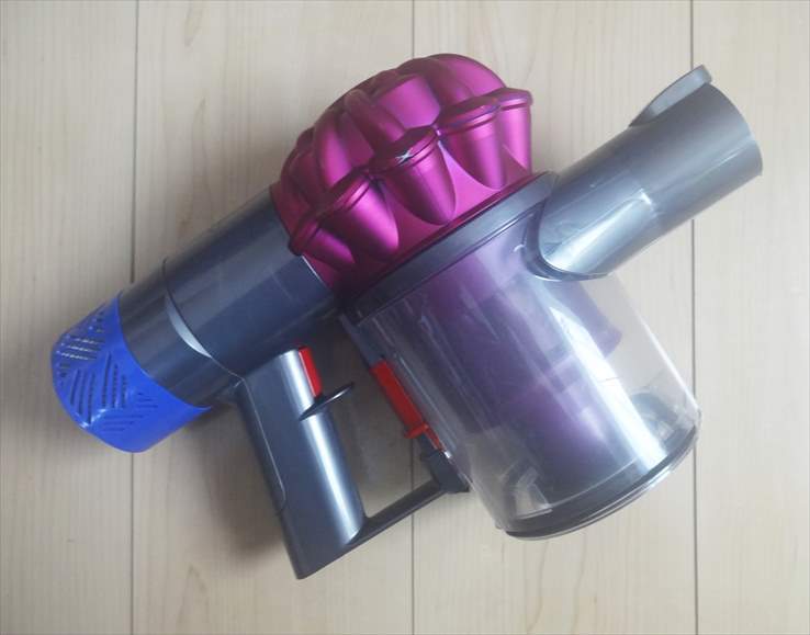 ■中古動作品■可能な限り分解清掃除菌済み■ダイソン・Dyson・コードレス掃除機・V6：SV07・バッテリー無し■_画像4