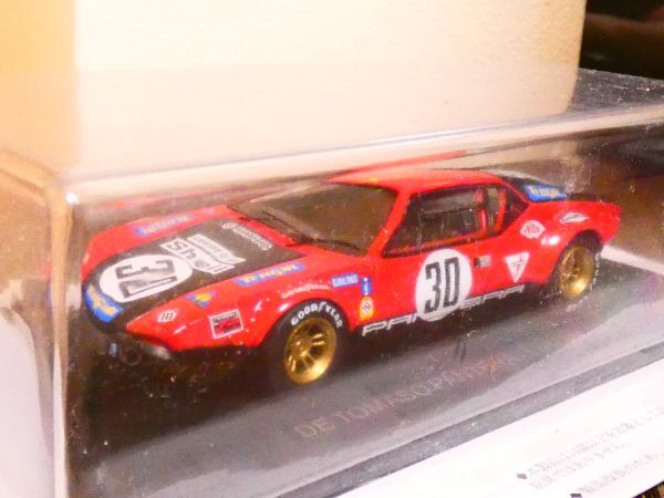 スパーク 1/43 デトマソ パンテーラ De Tomaso Pantera #30 Le Mans 1972アシェット ルマン コレクション ミニカー_画像5