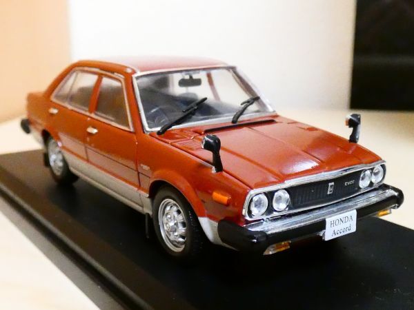 国産名車コレクション 1/43 ホンダ アコード サルーン 1978 アシェット 旧車 クラシックカー ミニカー ＴA_画像1