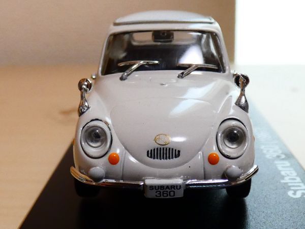 国産名車コレクション 1/43 スバル Subaru 360 1967 ② アシェット 旧車 クラシックカー ミニカー Ｔ1_画像3