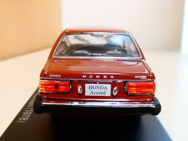 国産名車コレクション 1/43 ホンダ アコード サルーン 1978 アシェット 旧車 クラシックカー ミニカー 303_画像6