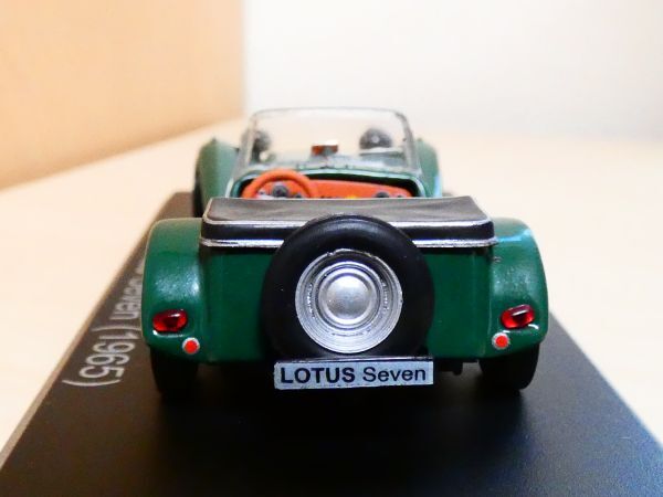 国産名車コレクション 1/43 ロータス セブン lotus seven 1965 アシェット 旧車 クラシックカー ミニカー 303_画像6
