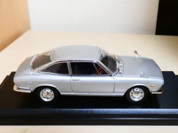 国産名車コレクション 1/43 isuzu いすゞ 117 クーペ 1968 シルバー アシェット 旧車 クラシックカー ミニカー 303_画像4