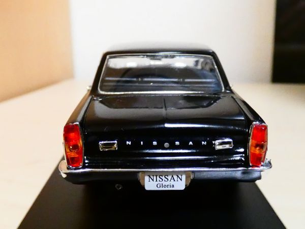 国産名車コレクション 1/43 日産 グロリア 1967 黒 アシェット 旧車 クラシックカー ミニカー 303_画像6
