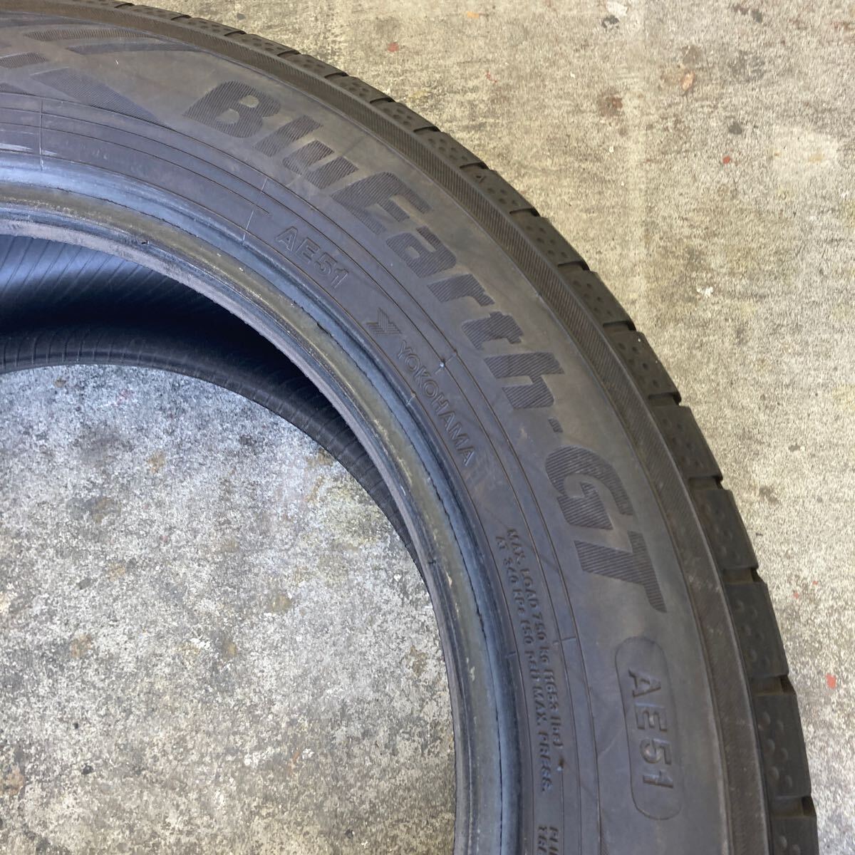 215/55R17 ヨコハマ ブルーアース-A AE50 2018×3 ブルーアース-GT AE51 2019×1 4本セット_画像10