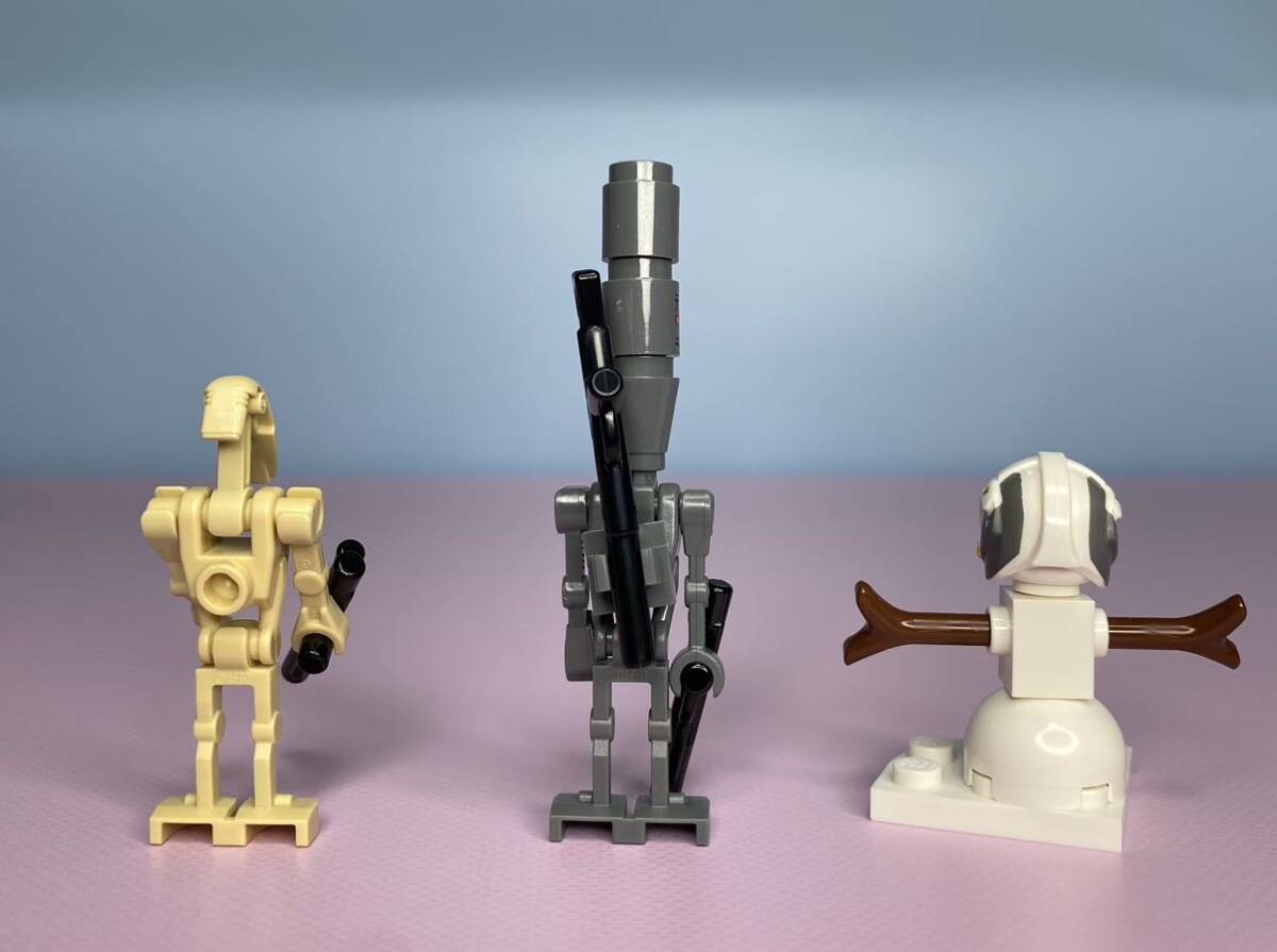 レゴ LEGO ミニフィグ　75213「アドベントカレンダー2018スターウォーズ」　より　ドロイドなど3体_画像3