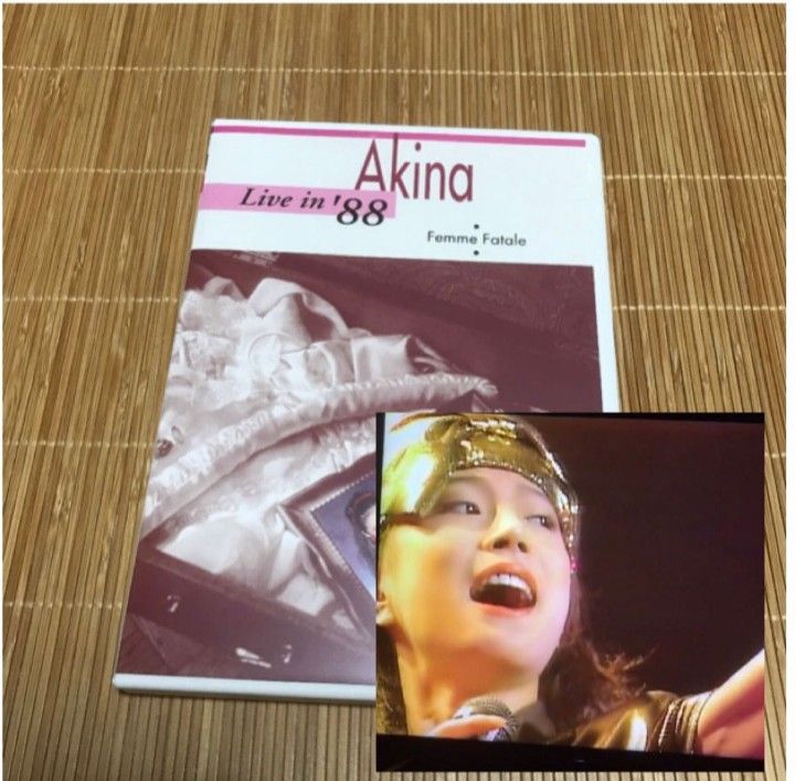 中森明菜　Akina live in ’87＆’88 DVD ２点セット