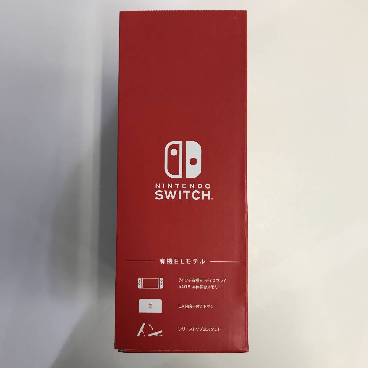 [1 jpy start!/ unused ]*Nintendo Switch body have machine EL model [ white ]* box damage have /HEG-S-KAAAA/ Nintendo switch G240501-52