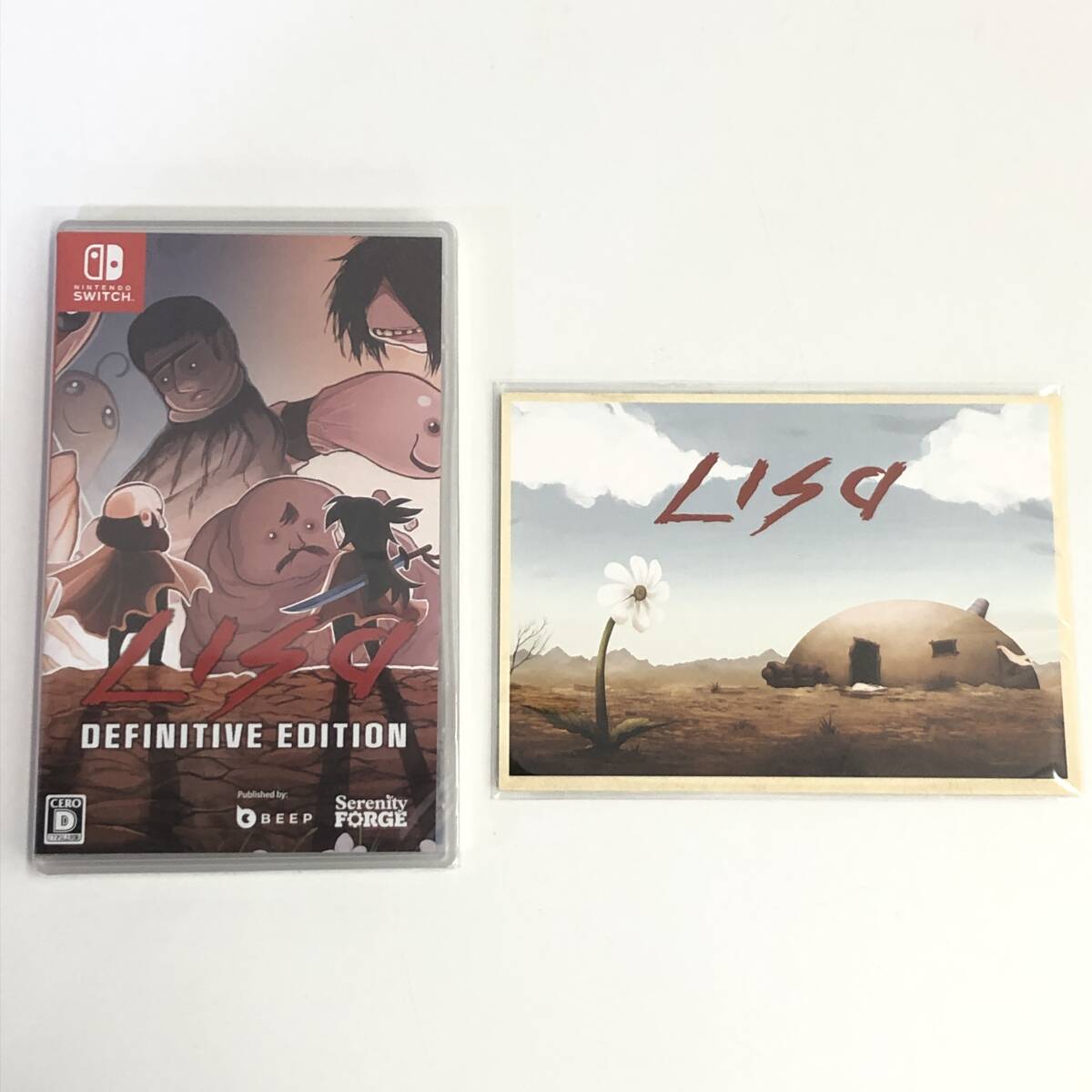 【未使用】★Nintendo Switch ソフト LISA: Definitive Edition★ 予約特典有/ニンテンドースイッチ/任天堂/Beep G240509-59の画像1