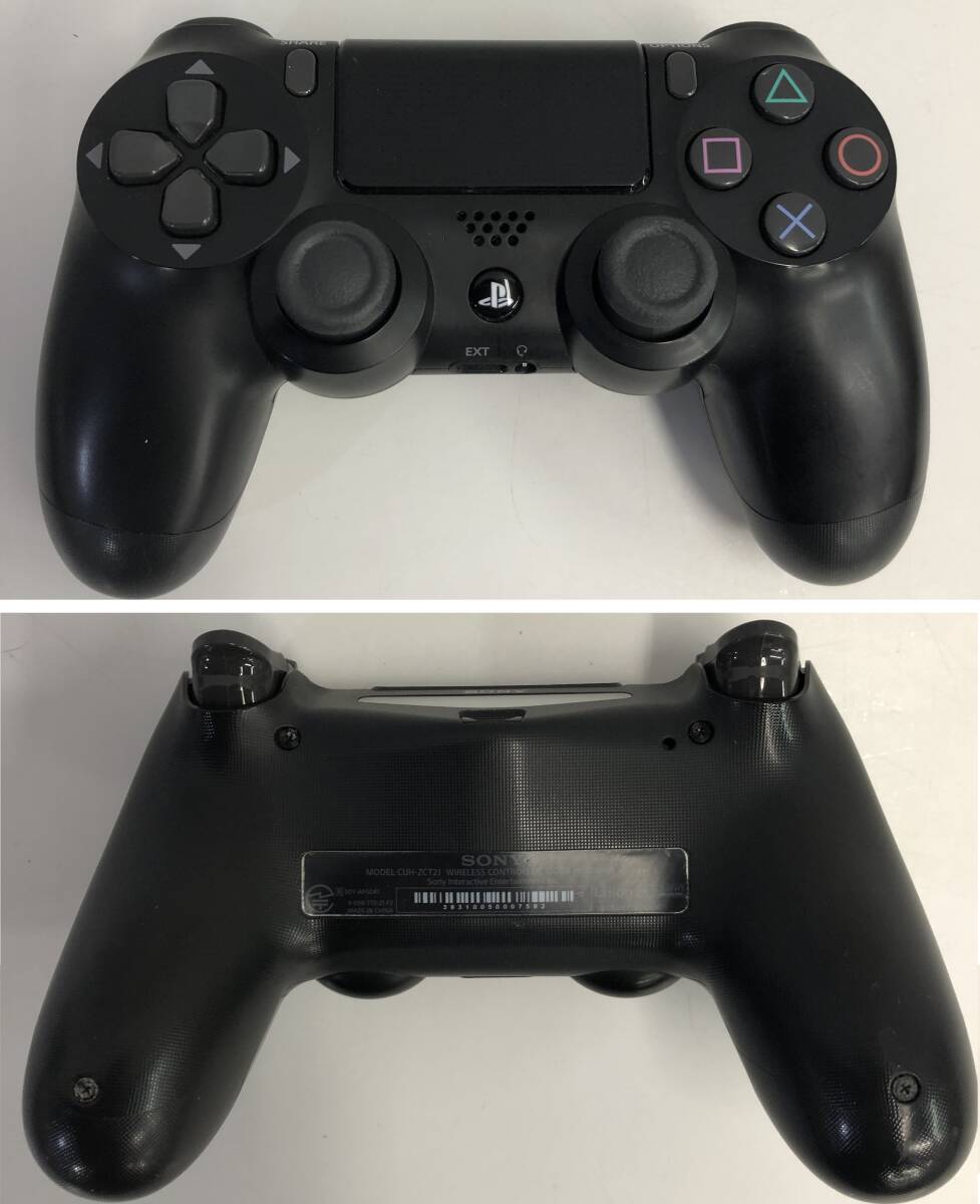 【動作品】★PlayStation4 Pro 本体 箱付き CUH-7200BB01 ジェット・ブラック 1TB★ 初期化済/箱ダメージ有/SONY/PS4/プレステ4 G240520-61_画像6