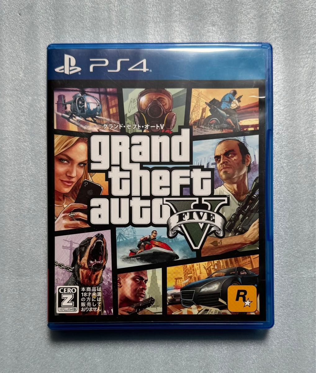 【動作確認済】 PS4 グランド・セフト・オート 5 Grand Theft Auto V GTA グラセフ カセット プレステ4