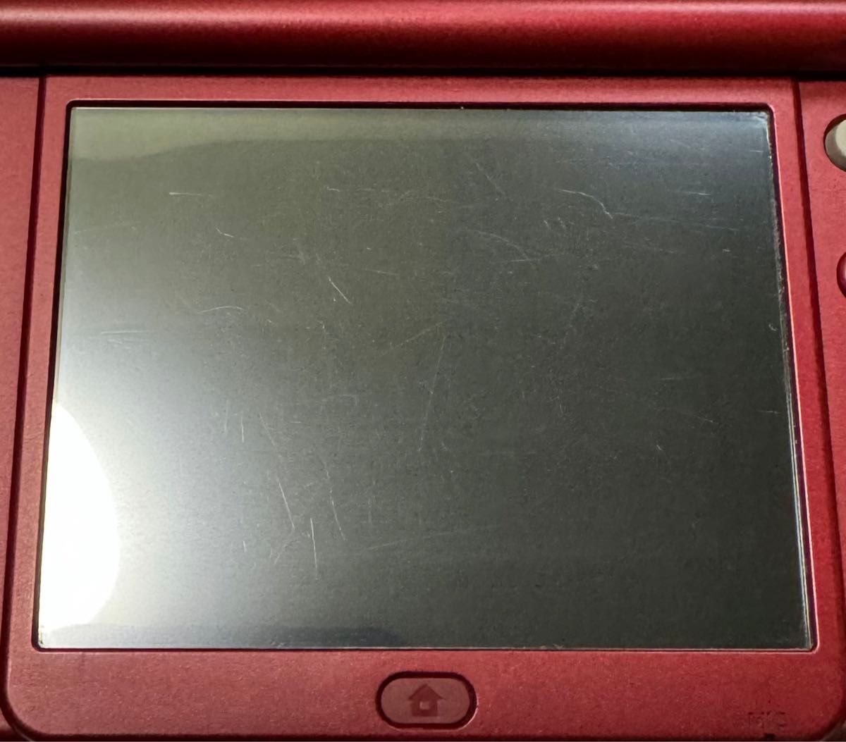 【正常動作品】 Newニンテンドー3DS LL メタリックレッド NEW Nintendo 3DSLL New3DSLL 本体のみ