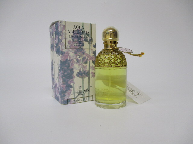 【5-133】GUERLAIN ゲランAQUA ALLEGORIA アクアアレゴリア ラヴァンド ベロア ラベンダー オーデトワレ75ml　箱入_画像1