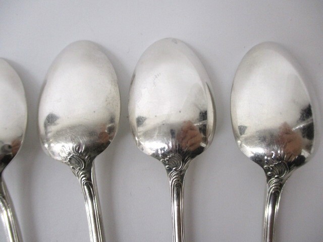 [5-144]CHRISTOFLE FRANCE Chris to full spoon 6 pcs set cutlery 