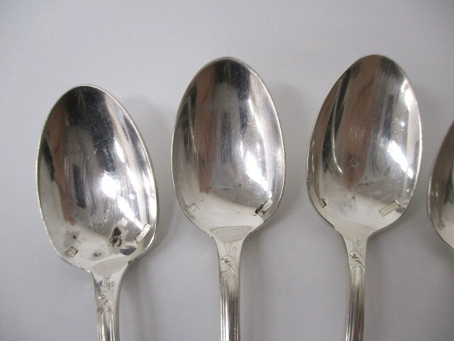 [5-144]CHRISTOFLE FRANCE Chris to full spoon 6 pcs set cutlery 