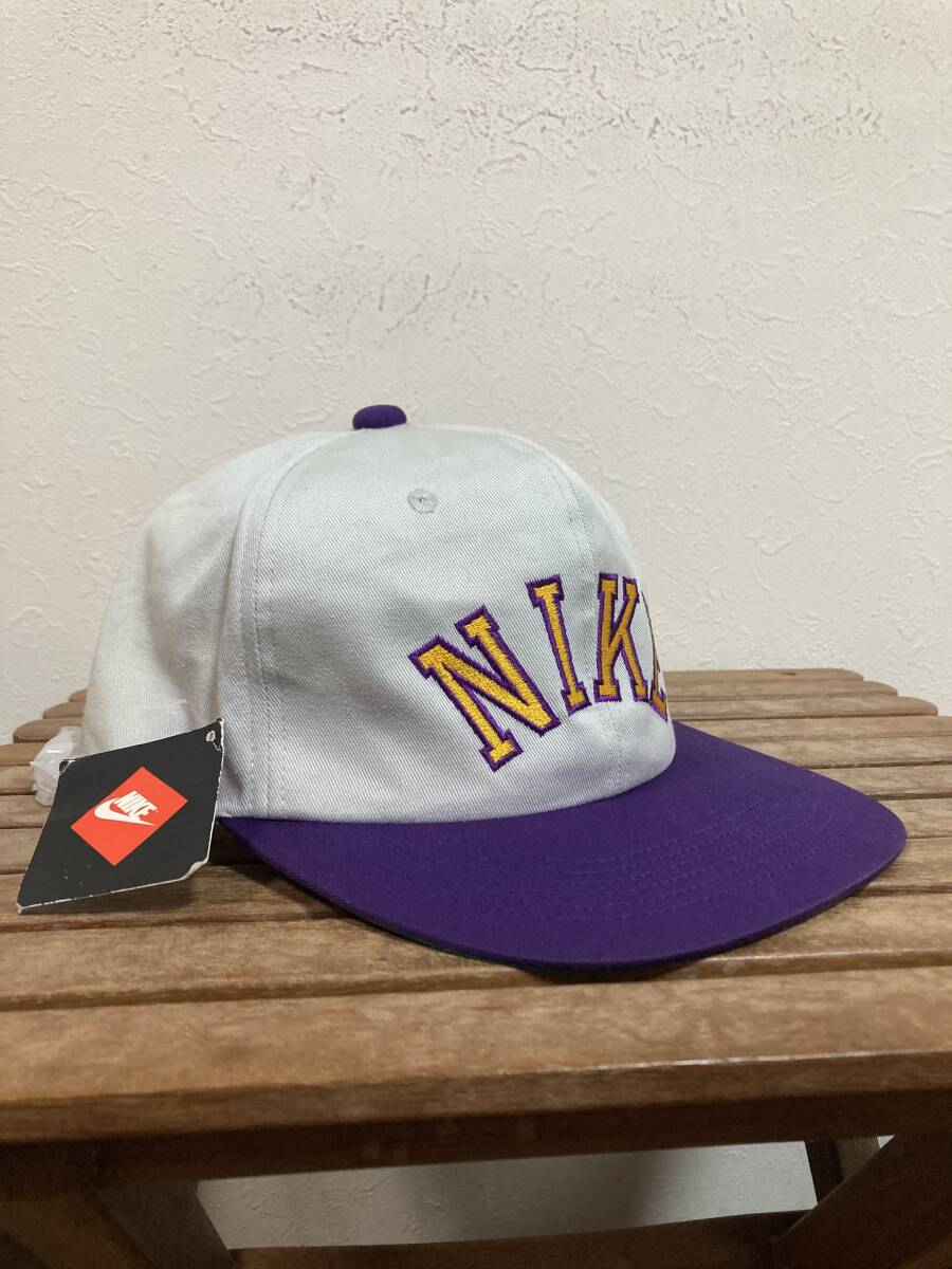  dead stock 90 period Nike 90\'s cap vintage Vintage old two-tone hat nike