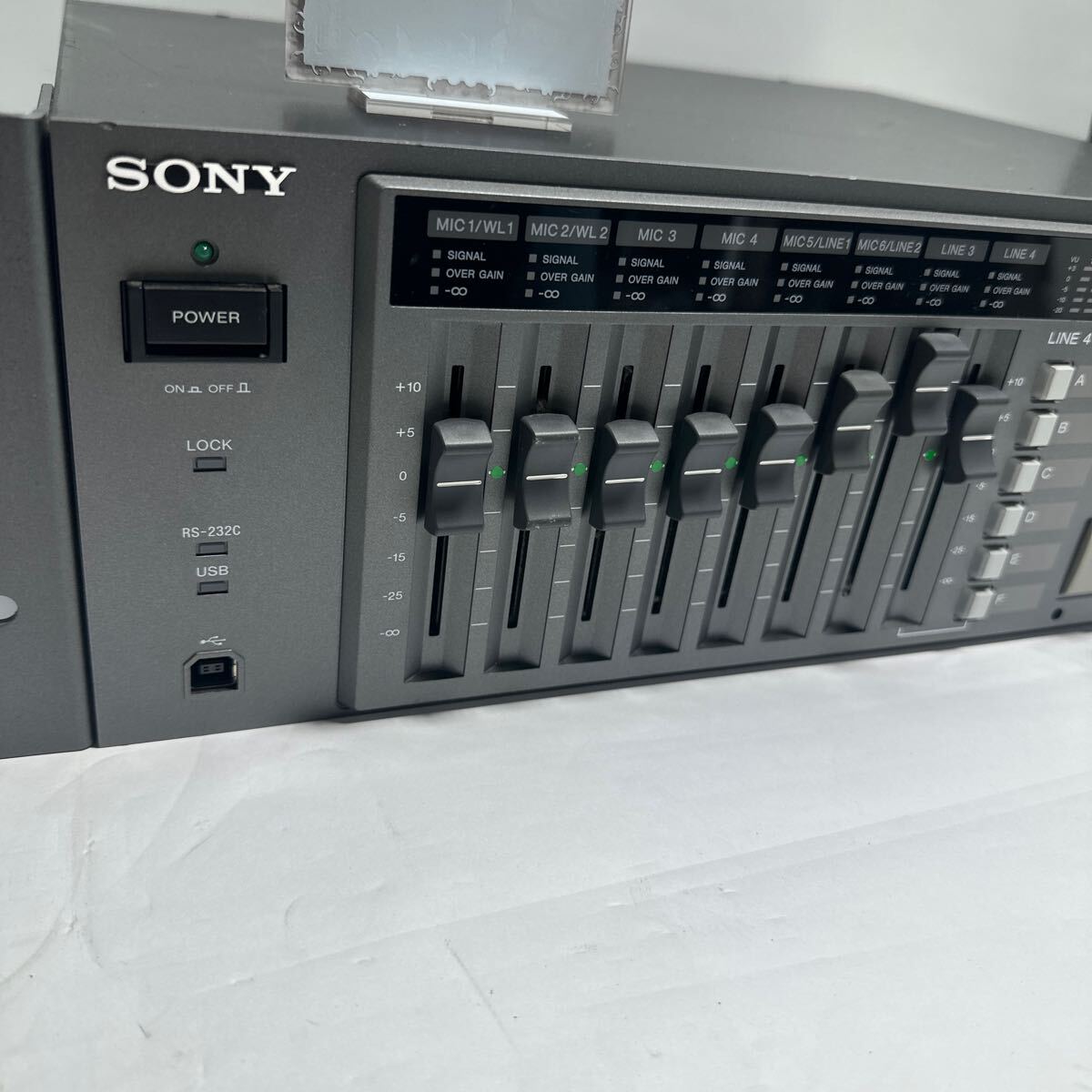 [2FZ12] подтверждение рабочего состояния товар SONY/ Sony SRP-X700P цифровой Powered миксер DIGITAL POWERD MIXER текущее состояние лот (240502)