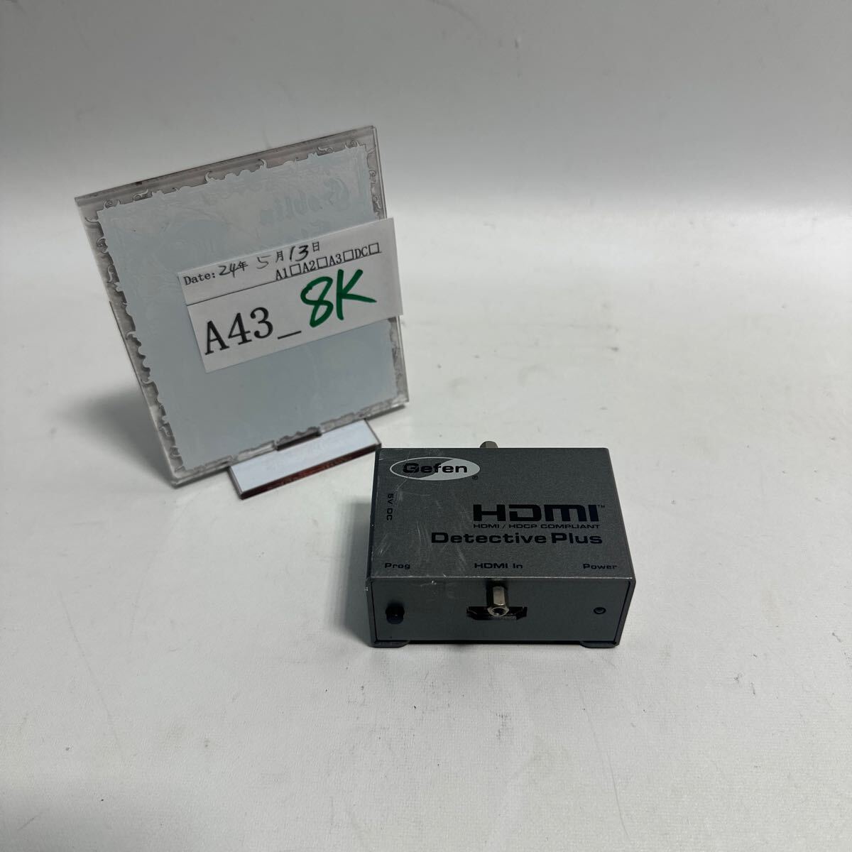 「A43_8K」Gefen HDMI Detective Plus 動作品EXT-HDMI-EDIDP 電源アダプタ無し(240513)_画像1
