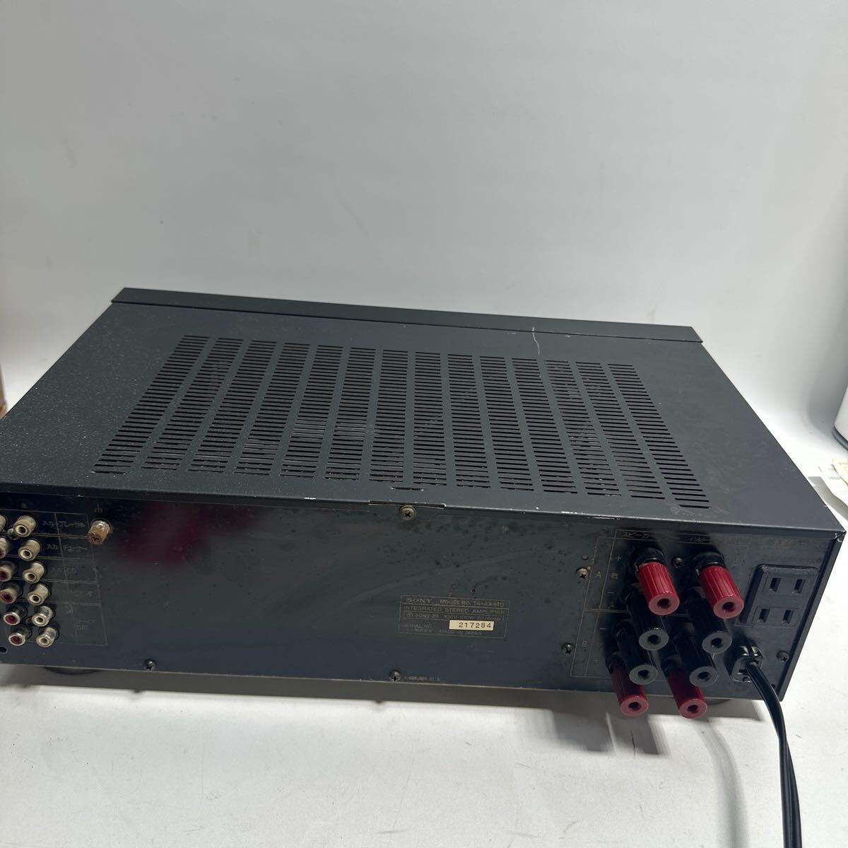 2FA25」SONY INTEGRATED STEREO AMPLIFIER TA-AX440 プリメイン 2FA25」SONY INTEGRATED STEREO AMPLIFIER TA-AX440 プリメイン