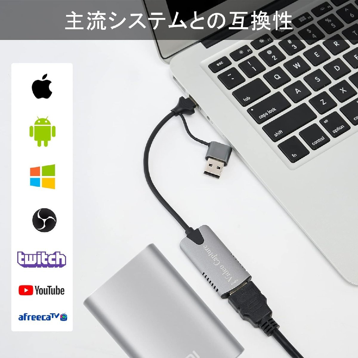 ... доска    видео  ... HDMI to USB/Type C (2in1) Windows/MAC/Android/Linux ... применение   PS4 Xbox Switch