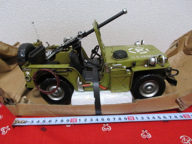 うのにもお得な情報満載! 未使用/US ARMY /ジープ/自動車/ビンテージ/オブジェ/入手困難品 乗用車