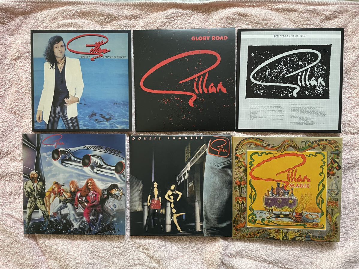(中古CDセット+1DVD)GILLAN /the album cmllection 6CD+TOKYO1978コレクターズDVDセット DEEP PURPLEの画像2