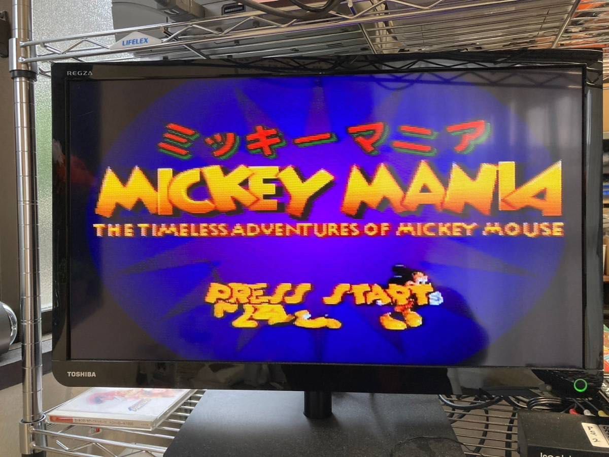 ミッキーのマジカルアドベンチャー　1　2　ミッキーの東京ディズニーランド大冒険　ミッキーマニア　スーパーファミコン　スーファミ