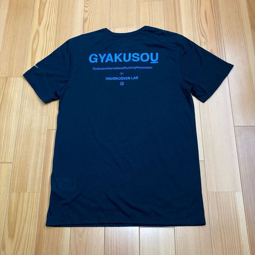 NIKE gyakusou Tシャツ M/ 半袖 ナイキ マラソン ランニング_画像4