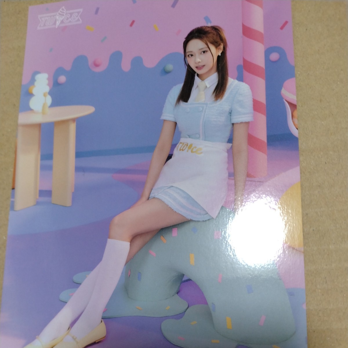 ツウィ ヒキ TWICE ランダムトレーディングカード TWICE OFFICIAL GOODS トレカ KーPOP_画像1