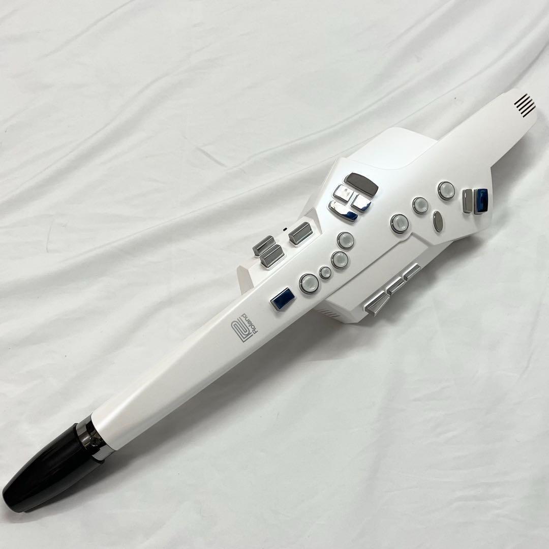 【美品】Roland ローランド Aerophone AE-10 エアロフォン デジタル サックス　ホワイト_画像10