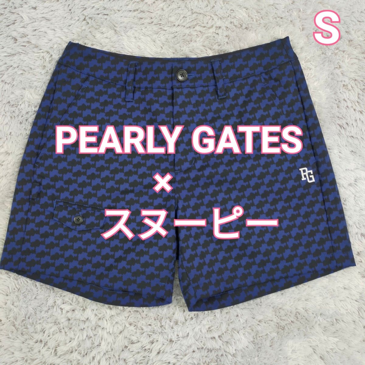 未使用品 パーリーゲイツ × スヌーピー ゴルフ ショートパンツ 未使用品 パーリーゲイツ × スヌーピー ゴルフ ショートパンツ