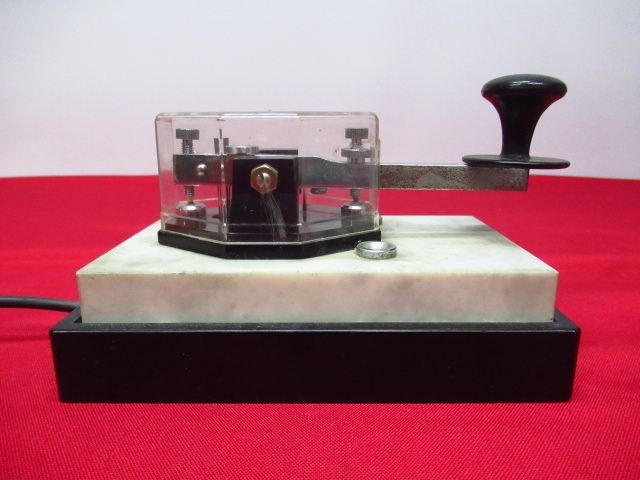 防衛庁規格 NKY-4 TELEGRAPH KEY HK-8 電鍵 管理6J0502E-W2の画像5