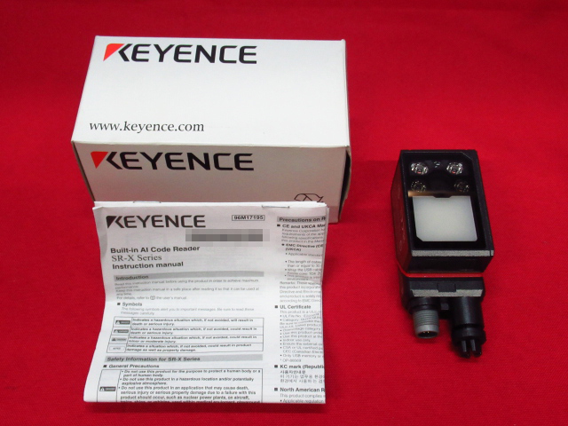 未使用 KEYENCE キーエンス SR-X300 AI搭載コードリーダ 管理6J0509C-R1の画像1