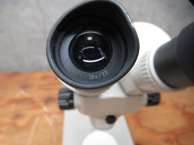 Nikon ニコン 双眼実態顕微鏡 SMZ-2B ズーム式 接眼レンズ 10×/23 顕微鏡 管理6k0512B-F09_画像6
