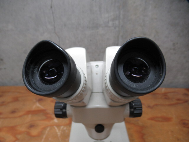 Nikon ニコン 双眼実態顕微鏡 SMZ-2B ズーム式 接眼レンズ 10×/23 顕微鏡 管理6k0512B-F09_画像5