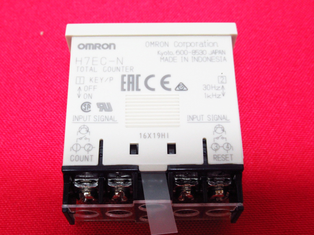 未使用品 OMRON オムロン 小型トータルカウンタ H7EC-N 管理6E0513C-YP_画像7