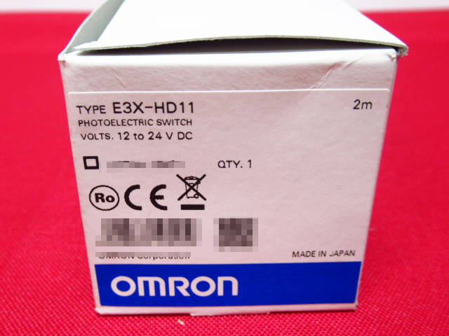 未使用品 OMRON オムロン スマートファイバアンプ E3X-HD11 管理6E0513E-A02_画像2
