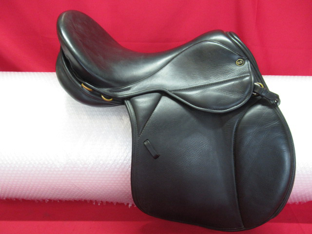 HARRISON BROWN ハリソンブラウン Windsor ウィンザー 表記17 1/2 M 乗馬 鞍 カバー付き 乗馬用品 乗馬術 管理6R0514M-I2_画像2