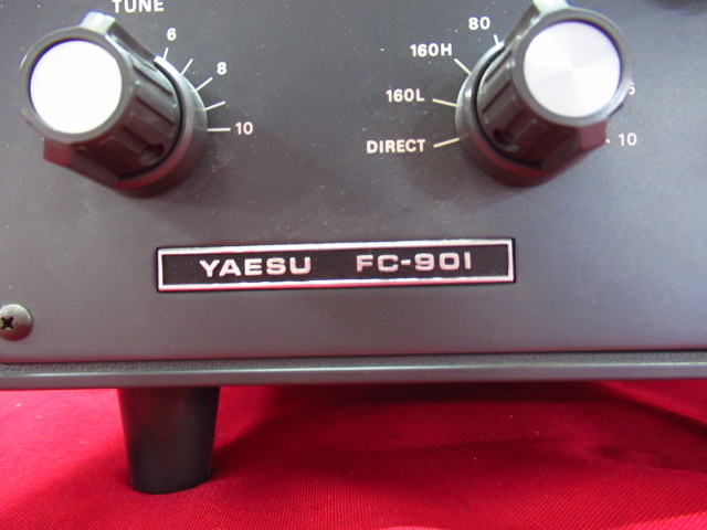 YAESU 八重洲 ヤエス FC-901 アンテナチューナー ANTENNA TUNER アマチュア無線 アクセサリー 八重洲無線 管理6J0515G-C5_画像3