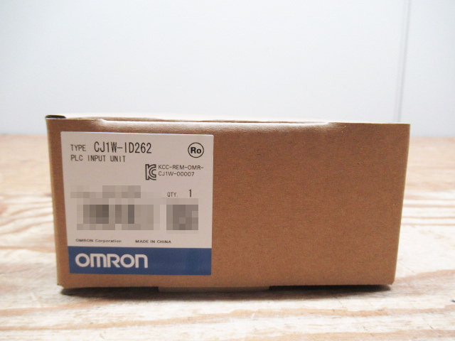 未開封品 オムロン omron CJ1W-ID262 CJシリーズ DC入力ユニット 管理6Y0516G-A09_画像4