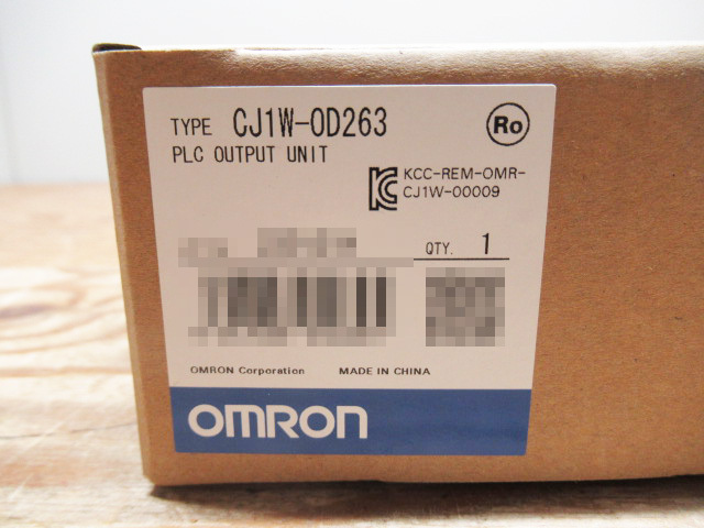 未開封品 OMRON オムロン CJ1W-OD263 CJシリーズ トランジスタ 出力ユニット 管理6Y0516N-B02_画像5