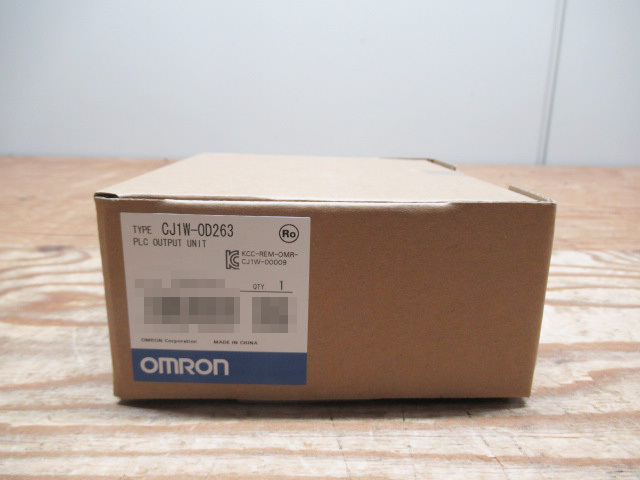 未開封品 OMRON オムロン CJ1W-OD263 CJシリーズ トランジスタ 出力ユニット 管理6Y0516O-B02_画像4