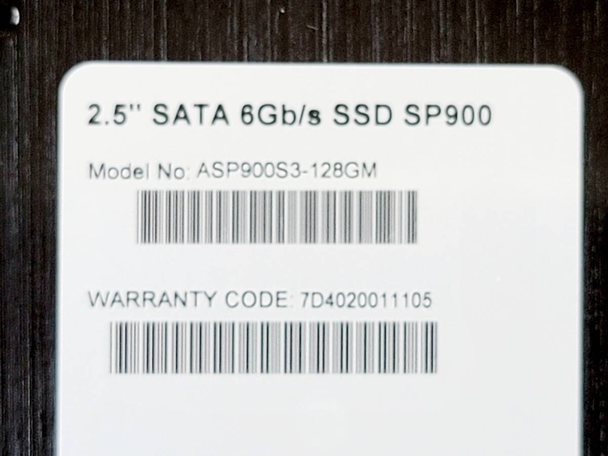 A-DATE ASP900S3-128GM [Premier Proシリーズ SP900 SSD 128GB] の画像2