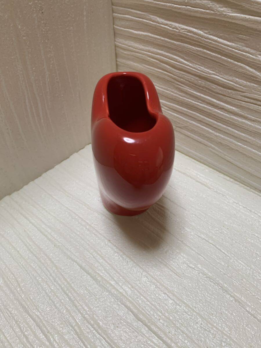 花瓶　フラワーベース　ハート　レッド　赤　可愛い　ハート型_画像3
