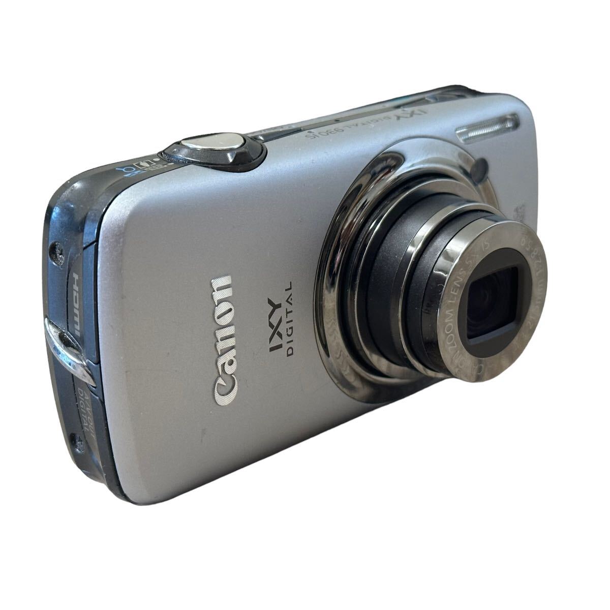 【美品.動作確認済】Canon コンパクトデジタルカメラ IXY DIGITAL 930IS シルバー DIGITAL キャノンの画像5