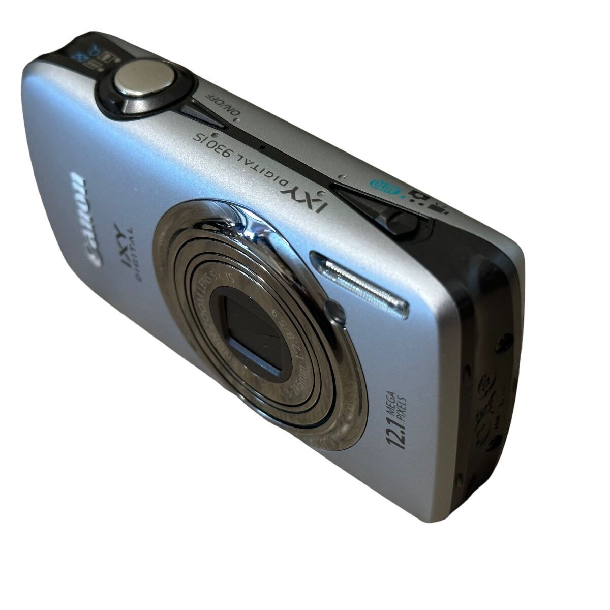 【美品.動作確認済】Canon コンパクトデジタルカメラ IXY DIGITAL 930IS シルバー DIGITAL キャノンの画像9