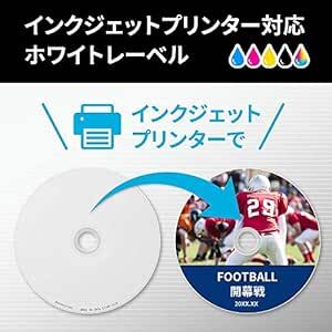【Amazon.co.jp限定】 バッファロー DVD-R 1回録画用 4.7GB 50枚 スピンドル CPRM 片面 1-16倍_画像5