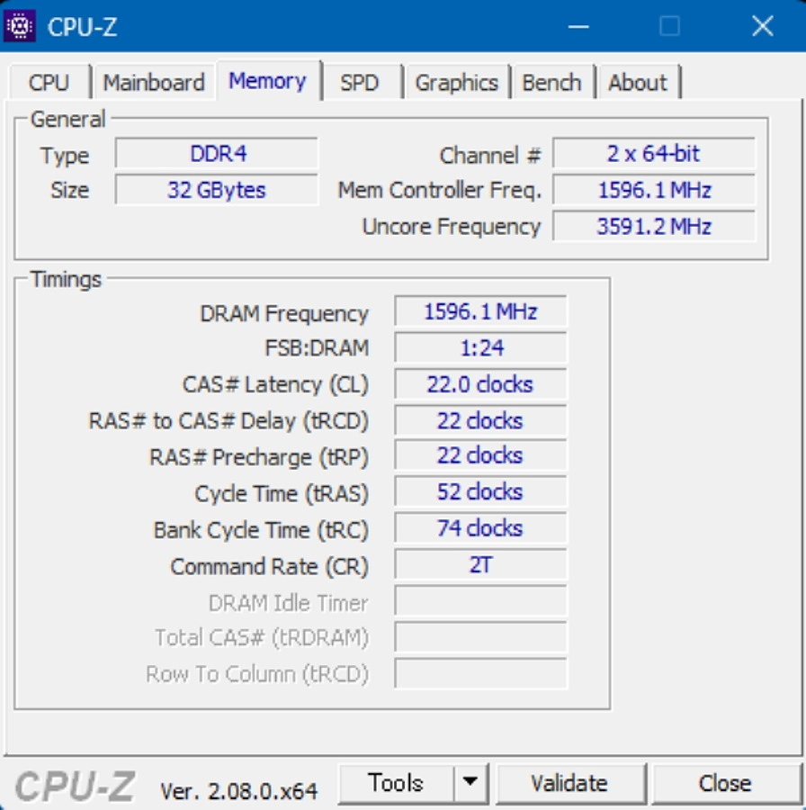 クルーシャル プロ Crucial PRO 16GB×2枚 計32GB マイクロン製 DDR4-3200 PC4-25600 メモリ 動作品 288pin DIMM CP2K16G4DFRA32A +C_画像5