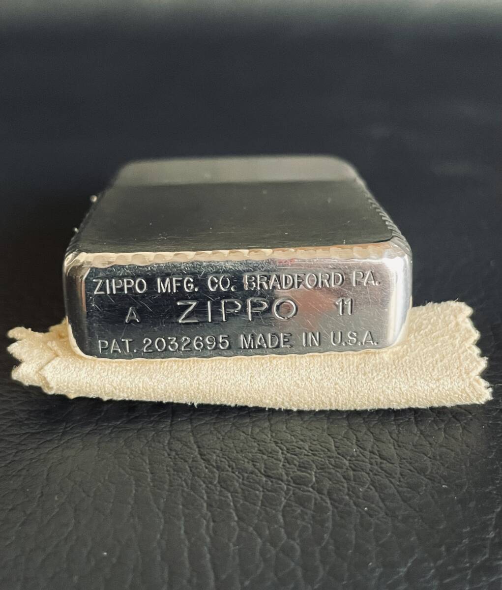 ZIPPO シルバー　1941 レプリカ　復刻　限定 三面　手彫り 唐草 ジッポ ライター 廃盤 リューター　彫刻　アラベスク　ハンマートーン　_画像5