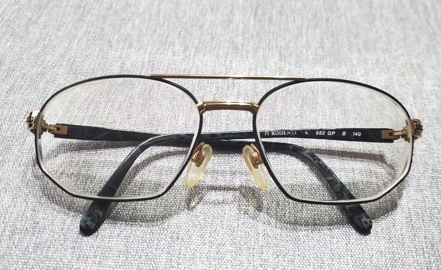 RODENSTOCK  682 GP B 140 ローデンストック　メガネ メンズ　ビンテージ　ダブルブリッジ　ツーブリッジ　